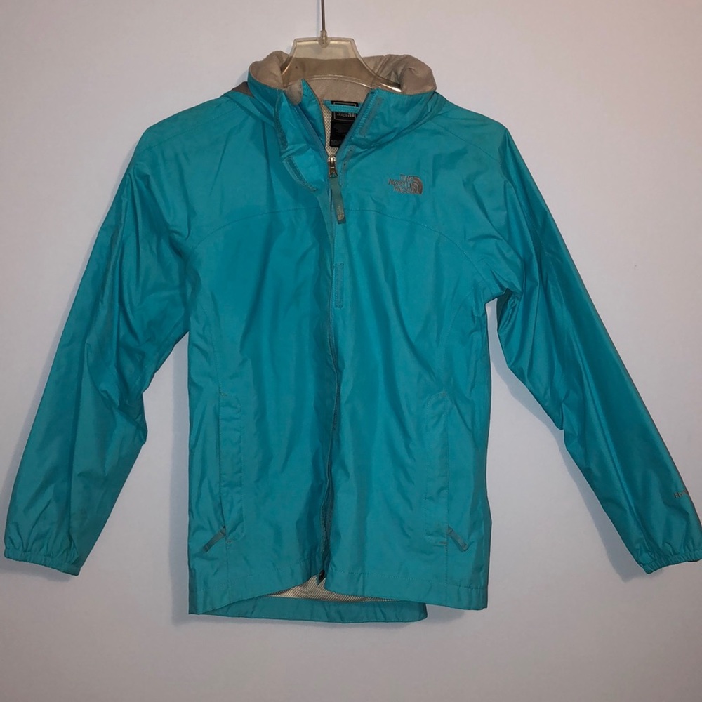 The North Face rain coat